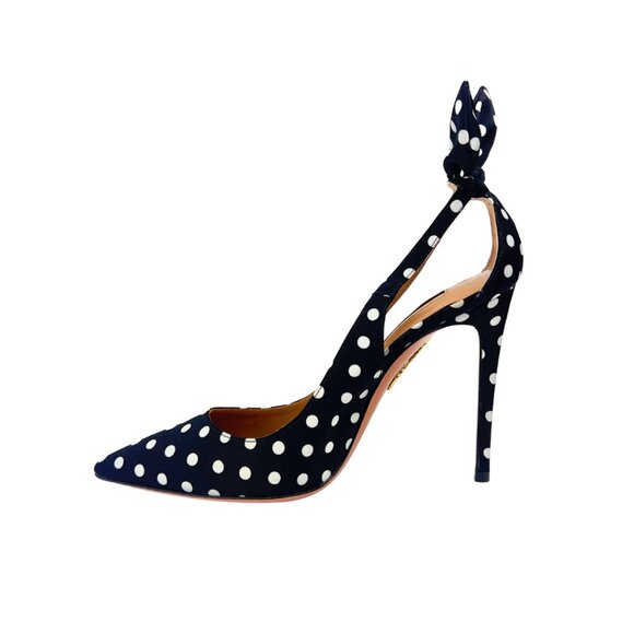 Aquazzura Polka Dot Heels - Picture 4 of 5